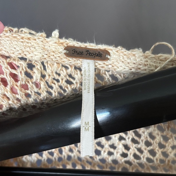 Free People Distressed Striped Mini Sweater Dress - Picture 5 of 7